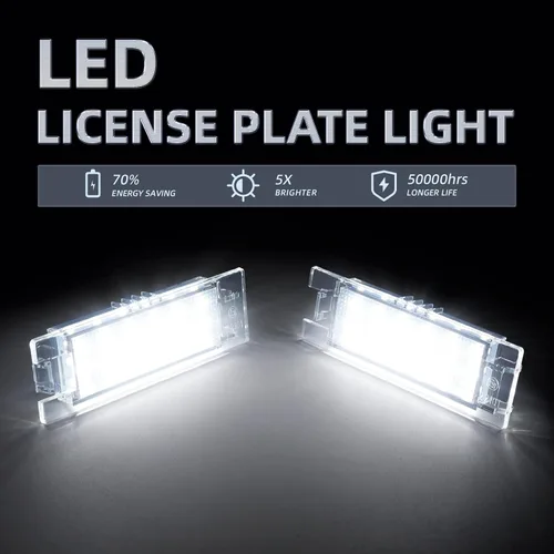 Miniatura 3 de Luces LED de matrícula para Chevy Camaro 2014-2023, Malibu 2013-2015, Volt 2011-2023
