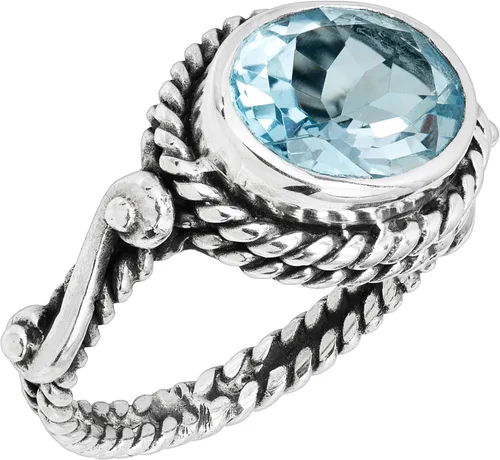 Miniatura 7 de Silpada Torrington Blue Topaz Ring in Sterling Silver
