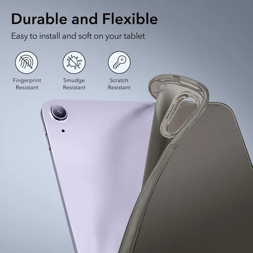 Miniatura 4 de ESR Funda para iPad Air de 11 pulgadas M3/M2 (2025/2024), iPad Air 5ª/4ª generación (2022/2020), delgada y ligera, resistente al amarilleo, cubierta