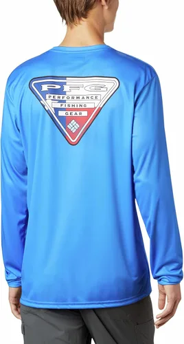 Miniatura 2 de Columbia Terminal Tackle PFG State Triangle LS para hombre
