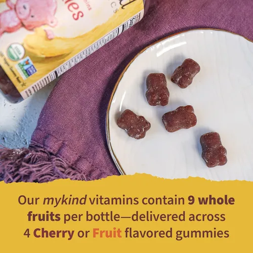 Miniatura 3 de Garden of Life Organics Kids Gummy Vitaminas – Fruta – Gomitas de apoyo inmunológico para niños con vitamina C, D como D3 y zinc