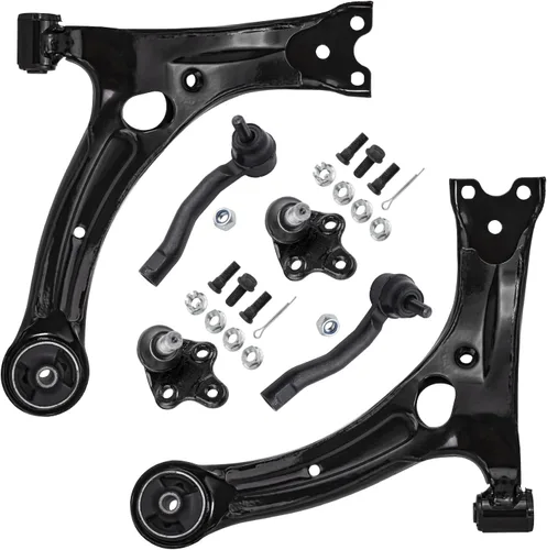 Miniatura 41 de Detroit Axle - Kit de extremo delantero para Chrysler 300 Dodge Charger Challenger 2011-2023, 2 brazos de control inferiores traseros 2 varillas