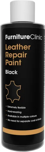Miniatura 41 de Furniture Clinic Pintura y tinte para reparación de cuero, colorante autosellante para una reparación rápida y fácil del cuero, adecuado para sofás