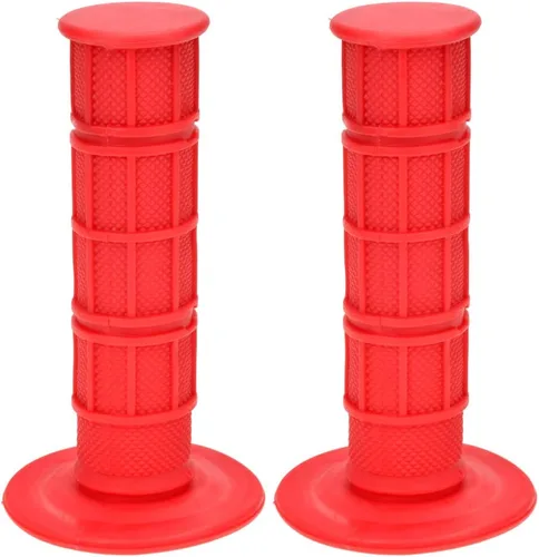HIAORS Agarres de manillar de 7/8'' 22mm rojos izquierdos y derechos compatibles con Arctic Cat 250 Polaris Sportsman Recon Forman 450 Big Red ATV