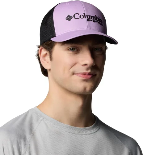 Miniatura 546 de Columbia - Gorra de malla con bandera con árboles unisex para adultos, corona alta