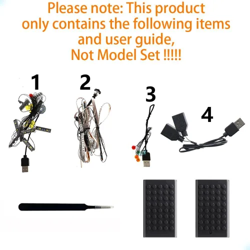 Miniatura 3 de GEAMENT Kit de luces LED compatible con Lego Avengers Tower 76269 (juego de modelos no incluidos)