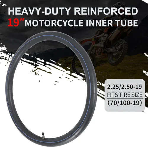 Miniatura 3 de RUTU 70/100-19 2.25/2.50-19 - Tubo interior de motocross, tubos resistentes de 0.079 pulgadas de grosor reforzado para motocross de 19 pulgadas