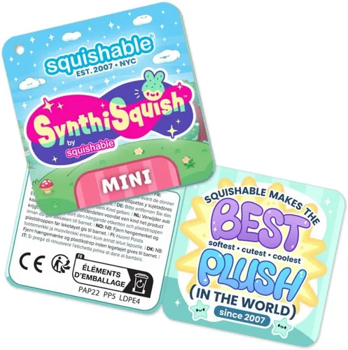 Miniatura 7 de Squishable - Mini abeja de gato - Colección SynthiSquish - 11 pulgadas - Juguete suave coleccionable de peluche