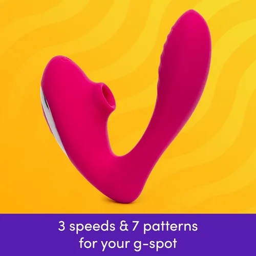 Miniatura 4 de Lovehoney Condulge - Juguete de succión de clítoris – Juguete sexual vibrante para estimulación doble de clítoris y punto G – Vibrador de succión