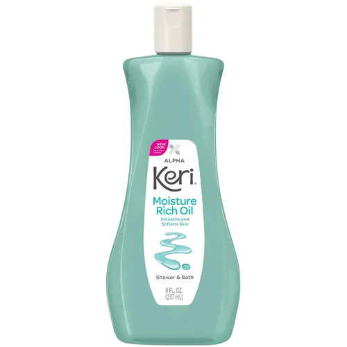 Miniatura 2 de Alpha Keri - Aceite rico en humedad para ducha y baño, 8 onzas (paquete de 3)