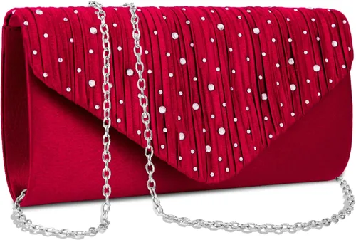Miniatura 15 de Bolsos de mano BBjinronjy para mujer, bolso formal con diamantes de imitación para noche, bolsos de mano para boda, fiesta, cóctel, graduación, cena