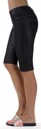 Miniatura 3 de Prolific Health Leggings para mujer con aspecto de pantalones de mezclilla, mallas adelgazantes de muchos colores, en elastano, pantalones capri