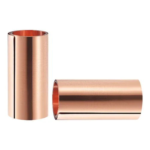 Miniatura 14 de DTGN Hojas de cobre puro de 39.370x3.937x0.000 in (LxWxT) - Paquete de 2 - Buenas para hacer piezas de maquinaria - Placas de cobre de metal