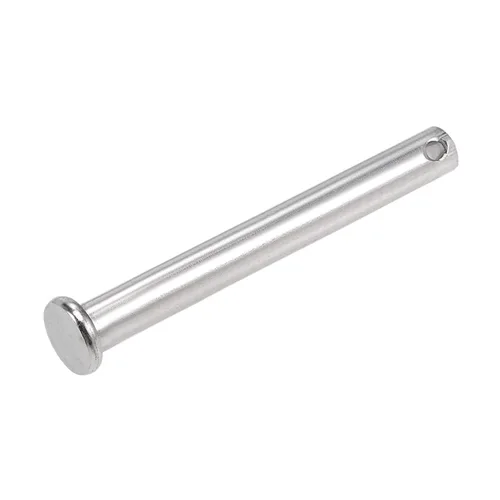 Miniatura 14 de METALLIXITY Pasadores de horquilla (0.236 x 0.787 pulgadas), 1 unidad, cabeza plana de un solo agujero, pasador de sujeción de acero inoxidable 304