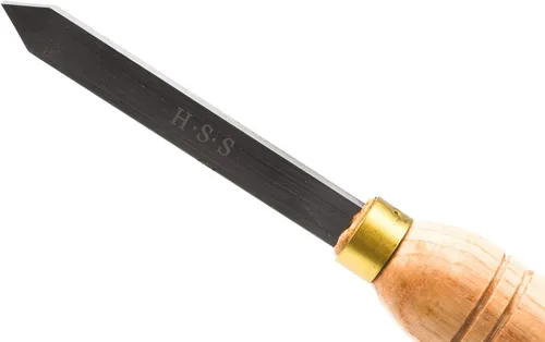 Miniatura 3 de PSI Woodworking Herramienta de separación LX410 1/2 "x 1/8" M2 HSS Cincel para torneado de madera