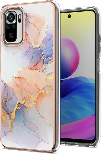 Funda compatible con Redmi Note 10S 4G, compatible con Xiaomi Redmi Note 10 4G para teléfono móvil TPU funda LSB
