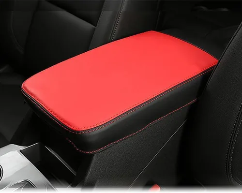 Miniatura 12 de Accesorios interiores personalizados para E-PACE EPACE 2018 2019 2020 2021 2022 2023 piel sintética para consola central reposabrazos cubierta