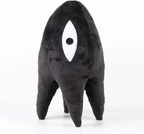 Muñeco de peluche negro, almohada de peluche, juego de cosplay, mercancía, regalos de utilería Algo