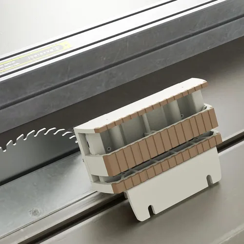 Miniatura 4 de Bloque de empuje para sierras de mesa, mesas de router, sierras de banda y ensambladoras - Cortes seguros - Fácil de ensamblar