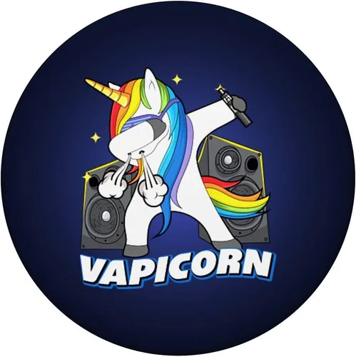 Miniatura 3 de Funny Vapicorn Vapicorn Vaping Unicorn Vapor Mod - PopSockets Grip y Stand para teléfonos y tabletas