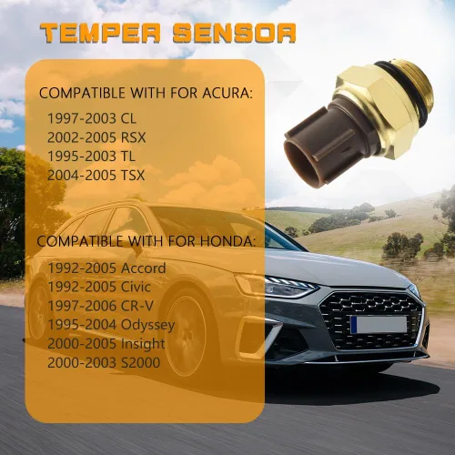 Miniatura 7 de Interruptor del ventilador del refrigerante del radiador, sensor de temperatura del agua, sensores de temperatura del refrigerante del motor