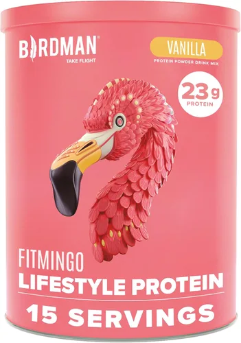 Miniatura 8 de BIRDMAN Fitmingo Proteína vegana en polvo con inositol, potenciadores de colágeno, ácido hialurónico y vitaminas Bajo en carbohidratos, sin
