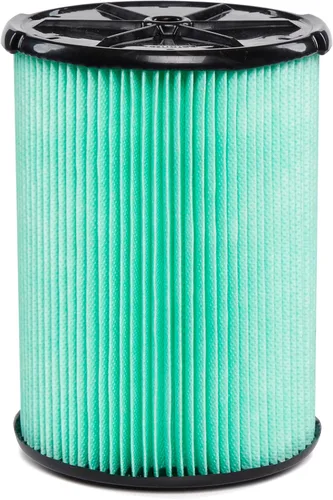 WORKSHOP Wet/Dry Vacs Filtros de vacío WS23200F Filtro de medios HEPA para aspiradora de tienda (filtro de medios HEPA único para aspiradora