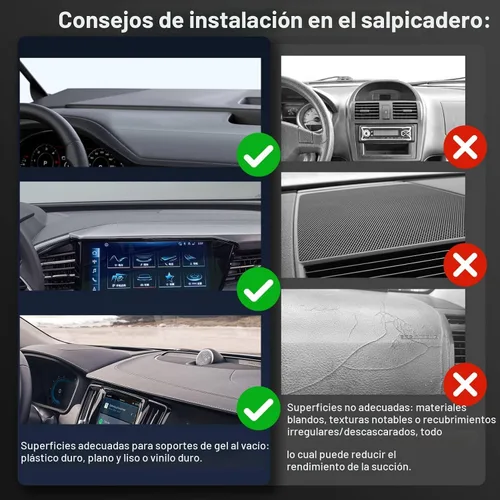 Miniatura 8 de Jikasho Soporte magnético para teléfono con succión al vacío, plegable y retráctil, soporte de teléfono con ventosa manos libres