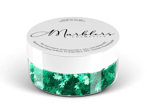 Miniatura 141 de MARBLERS Brillantina de forma gruesa de grado cosmético [estrella] 0.11 onzas (0.11 oz) Escamas No tóxica Vegana Libre de crueldad animal