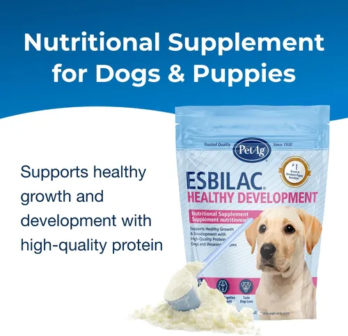 Miniatura 3 de Pet-Ag Esbilac segundo paso - Alimento para destetar cachorros - 5 libras - Fórmula en polvo para destetar cachorros con DHA, proteína natural
