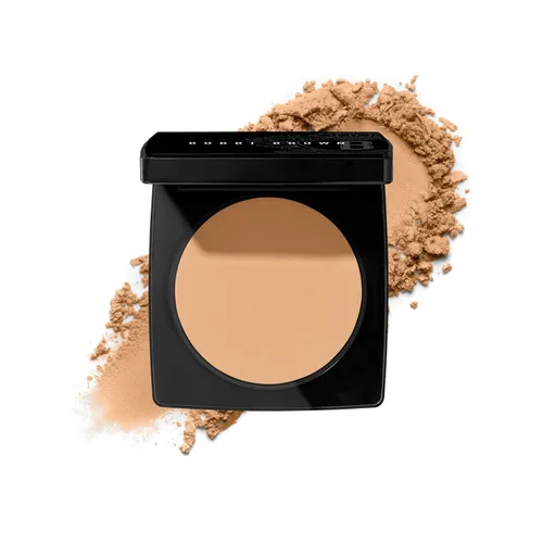Miniatura 10 de Bobbi Brown Polvo prensado Sheer Finish Polvo fijador matificante absorbente de aceite para control de brillo durante todo el día Incluye soplo