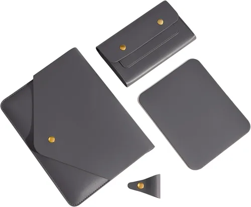 Miniatura 10 de Funda para tablet de 9.7 a 11 pulgadas compatible con iPad Pro 11, iPad 10th, Surface Go 3 10.5, iPad Air con bolsa pequeña, alfombrilla de mouse