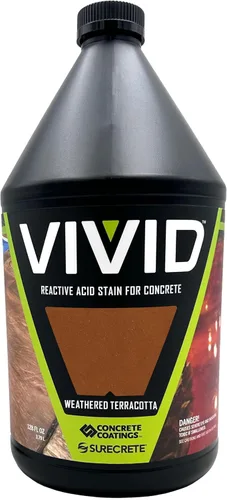 Miniatura 18 de CC Concrete Coatings Tinte ácido vívido para hormigón oliva 4OZ