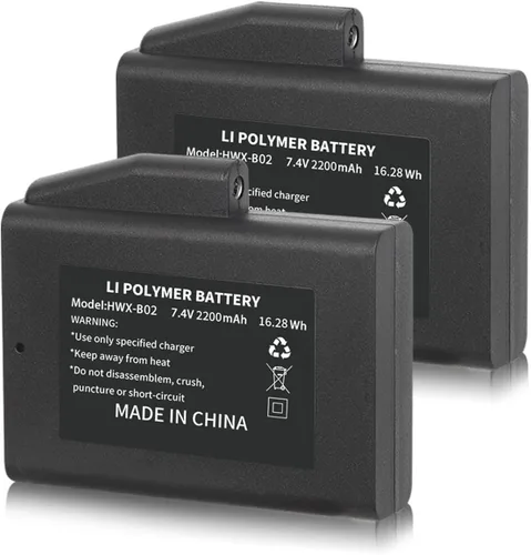 Miniatura 8 de 7.4V 3350mAh batería de polímero de litio, baterías recargables de iones de litio para productos calentados (1 unids)