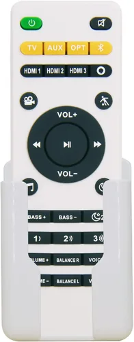 Miniatura 9 de YING RAY Nuevo control remoto de repuesto apto para barra de sonido Polk React y barra de sonido Polk Command