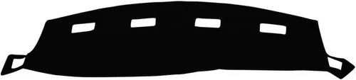 Miniatura 7 de Cubierta Negra para Tablero Alfombrilla Compatible con 2002-2005 Dodge Ram 1500, 2003-2005 2500/3500 (Ram 02-05)