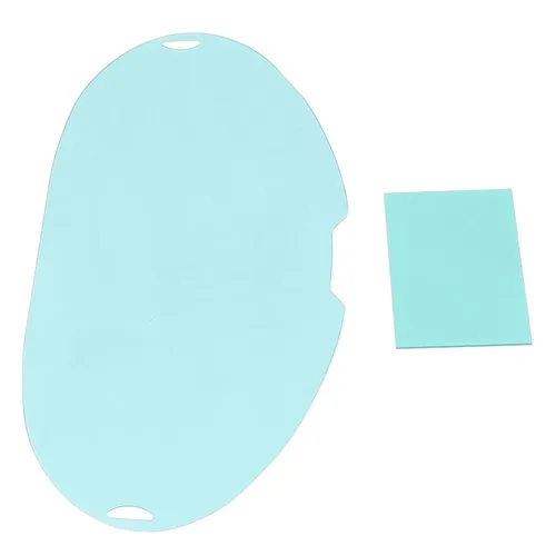 Miniatura 5 de Lente de soldadura de repuesto para lente de visualización grande, 5 unidades, material sólido de policarbonato exterior, filtro de lente protector