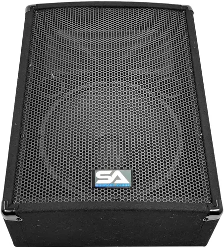Miniatura 3 de Seismic Audio - SA-12MT-PW-Pair - Monitor de piso y escenario de 2 vías de 2 vías estilo cuña con bocina de titanio - 300 vatios RMS
