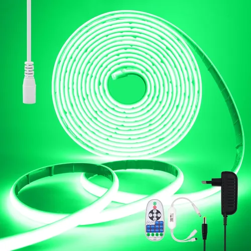 Miniatura 8 de KISUFU Tira de luces LED de neón COB de 12 V, IP68, impermeable, flexible, regulable, para el hogar, cocina, sala de estar, decoración de bricolaje