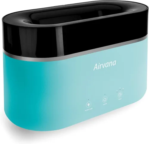 Miniatura 11 de AquaFlame Humidificador ultrasónico (0.75 litros) - Humidificador con tecnología de vibración con difusor de aceite esencial - Diseño de mesa