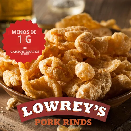 Miniatura 3 de Lowrey's Bacon Curls - Cortezas de cerdo para microondas (chicharrones), picantes y picantes, 1.75 onzas (paquete de 6) (el embalaje puede variar)