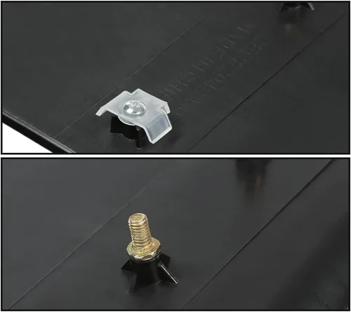 Miniatura 6 de G-PLUS Kit de Bulto de Boca de Capó Compatible con Toyota Tacoma 2005 2006 2007 2008 2009 2010 2011 Negro Superior Frontal