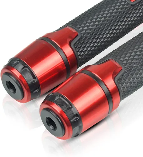 Miniatura 6 de Universal 7/8 '' 0.866 in motocicleta Powersports manillar Grips con extremos de agarre para Kawasaki ZX10R Verde
