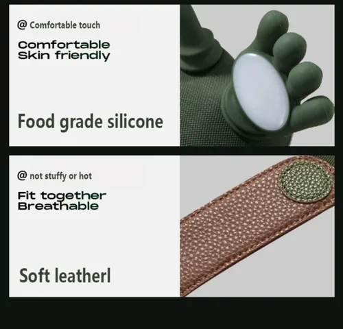 Miniatura 4 de ZoserX - Masajeador térmico biónico, masajeador portátil shiatsu de cuello y espalda, masaje eléctrico de tejido profundo 4D, diseño de mano humana