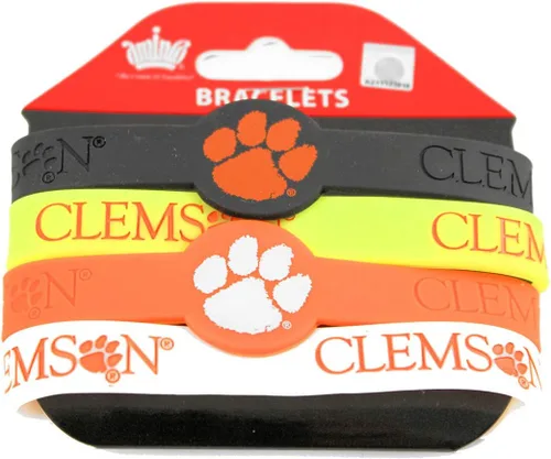 Miniatura 9 de aminco NCAA unisex-adult Silicone Bracelet (4-Pack)