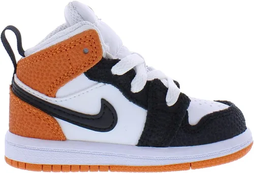 Miniatura 2 de Jordan 1 Mid SE Baloncesto Blossom WhtBlk-Starfish (DQ8391 100)