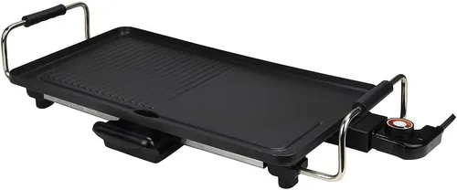 KOTO Parrilla y parrilla eléctrica antiadherente extraíble para barbacoa (15.5 x 11.5 pulgadas), (18 x 10 pulgadas)