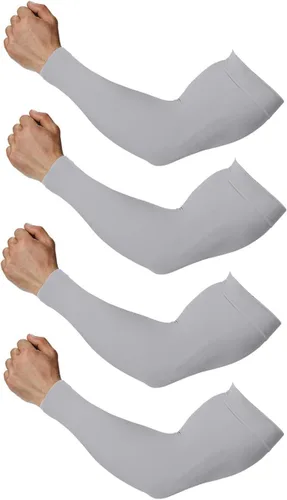 Miniatura 14 de 4 pares de mangas de brazo para hombres y mujeres - para cubrir tatuajes - manga deportiva refrescante para baloncesto, golf, fútbol