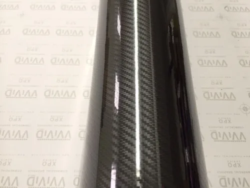 Miniatura 4 de Papel de envoltura VVIVID, de carbono negro brillante epóxico, proyectos para hacer uno mismo, de fácil instalación, Negro