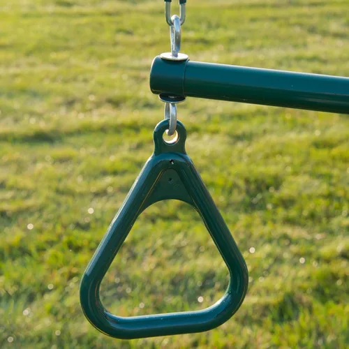 Miniatura 3 de Swing-N-Slide Combo de trapecio de anillo extra resistente, verde